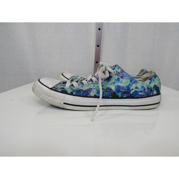 Converse Chuck Taylor All-Star Photo Real Low-Top Sneakers Blue Geometric US 9 - Picture 5 of 13